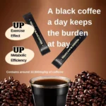 DUJOSOO black coffee Kofe High protein and zero fat zero trans fatty acids 3*10g - Image 3